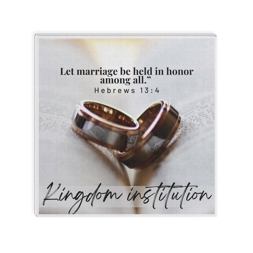 Kingdom marriage Canvas Wraps